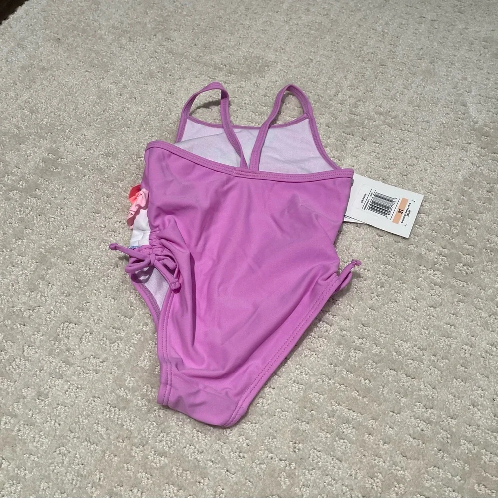NWT Flapdoodles 2T purple unicorn‎ swimsuit